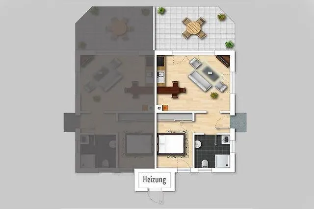 Ruegenblick Haushaelfte